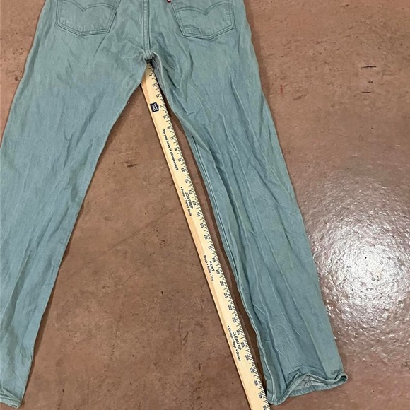 Levi’s 501 Buttonfly Light Blue White Oak Cone Denim Jeans - Picture 8 of 8